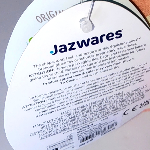 MARCY 🐷 🪽 FTM ☆ Flying Pig w Glitter Wings & Fur Original Squishmallow ☆ NWT ☆ - Picture 5 of 8